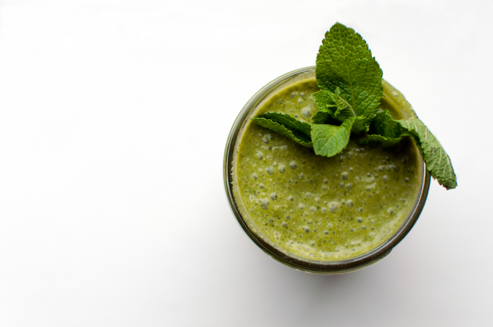 Matcha Mojito Green Smoothie